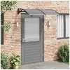 Image de Deurluifel 150x100 cm polycarbonaat zwart153573