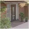 Image de Deurluifel 400x75 cm polycarbonaat zwart153599