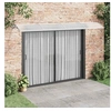 Image de Deurluifel 400x100 cm polycarbonaat grijs153601