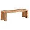 Image de Meuble TV 110x33x33 cm bois d acacia massif
