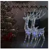 Image de Rennes de Noël XXL Acrylique 250 LED 2 pcs 180 cm Multicolore