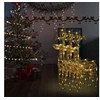 Image de 3x Décorations de Noël de Renne Ornement de Noël Rennes Lumineux Décoration de Fête Maison Jardin Intérieur 60x16x100 3154370