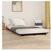 Image de Bedframe 90x190 cm massief grenenhout zwart824592
