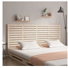 Image de Hoofdbord wandmontage 156x3x91,5 cm massief grenenhout824688