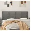 Image de Hoofdbord wandmontage 206x3x63 cm massief grenenhout grijs824720