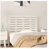 Image de Hoofdbord wandmontage 96x3x63 cm massief grenenhout wit824724