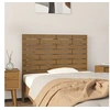 Image de Hoofdbord wandmontage 96x3x63 cm massief grenenhout honingbruin824726