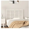 Image de Hoofdbord wandmontage 81x3x63 cm massief grenenhout wit824744