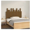 Image de Hoofdbord wandmontage 108x3x80 cm grenenhout honingbruin824776