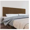 Image de Wandhoofdbord 204x3x60 cm massief grenenhout honingbruin824831
