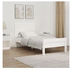 Image de Wandhoofdbord 95,5x3x60 cm massief grenenhout wit824834