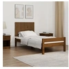 Image de Wandhoofdbord 95,5x3x60 cm massief grenenhout honingbruin824836