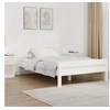Image de Wandhoofdbord 127,5x3x60 cm massief grenenhout wit824839
