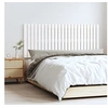 Image de Wandhoofdbord 147x3x60 cm massief grenenhout wit824844