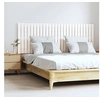 Image de Wandhoofdbord 166x3x60 cm massief grenenhout wit824859