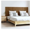 Image de Wandhoofdbord 166x3x60 cm massief grenenhout honingbruin824861