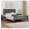 Image de Wandhoofdbord 140x3x60 cm massief grenenhout grijs824870