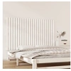 Image de Wandhoofdbord 147x3x90 cm massief grenenhout wit824894