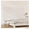 Image de Wandhoofdbord 159,5x3x90 cm massief grenenhout wit824899
