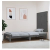 Image de Wandhoofdbord 82,5x3x90 cm massief grenenhout grijs824905