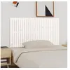 Image de Wandhoofdbord 166x3x90 cm massief grenenhout wit824909