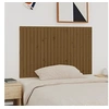 Image de Wandhoofdbord 140x3x90 cm massief grenenhout honingbruin824921