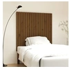 Image de Wandhoofdbord 108x3x110 cm massief grenenhout honingbruin824926