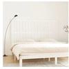 Image de Hoofdbord wandmontage 204x3x110 cm massief grenenhout wit824929