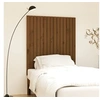 Image de Wandhoofdbord 95,5x3x110 cm massief grenenhout honingbruin824936