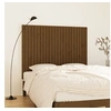 Image de Wandhoofdbord 146,5x3x110 cm massief grenenhout honingbruin824946