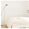 Image de Wandhoofdbord 159,5x3x110 cm massief grenenhout wit824949