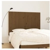 Image de Wandhoofdbord 159,5x3x110 cm massief grenenhout honingbruin824951