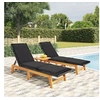 Image de Salon de jardin Bois 1 personnes 3 pieces