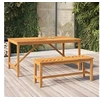 Image de Banc de jardin 110 cm bois massif d'acacia 362237