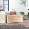 Image de Boîte de jardin 101x50,5x46,5 cm bois massif de pin 823948