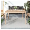 Image de Table de jardin 121x82,5x76 cm bois massif de pin 823969