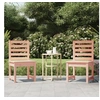 Image de Lot de 2 chaise exterieur non pliable H. 91.5 cm en bois massif