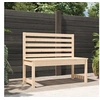Image de Banc de jardin 109 cm bois massif de pin 824032