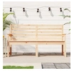 Image de Banc de jardin 159,5x48x91,5 cm bois massif de pin 824067