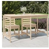 Image de Table de jardin 203,5x90x110 cm bois massif de pin 824102