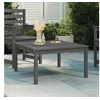 Image de Table de jardin gris 82,5x82,5x45 cm bois massif de pin 824122