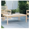 Image de Table de jardin 121x82,5x45 cm bois massif de pin 824127
