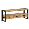 Image de Meuble TV 120x30x45 cm Bois massif de manguier