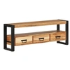 Image de Meuble TV 120x30x45 cm bois d acacia massif