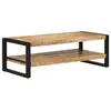 Image de Table basse 120x55x40 cm Bois de manguier massif