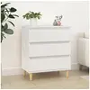 Image de Buffet Blanc 60x35x70 cm Bois d ingénierie