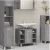 Image de Armoire de bain Sonoma gris 60x32x53,5 cm Bois d ingénierie