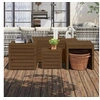 Image de Ensemble de boîtes de jardin 4 pcs marron miel bois pin massif 3154669