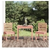 Image de Ensemble de Bistrot de Jardin 3 pcs, Ensemble de Meubles d'Extérieur, Salon de Jardin, Mobiliers de Patio Terrasse, 3154676