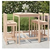 Image de Salon de jardin bois massif bois 5 pieces 2 personnes